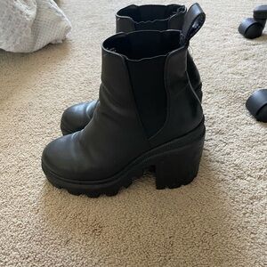 Steve Madden 3 inch block heel boot